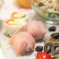 noamanma's cooksnap of when they made 生ハム手まり寿司♪.