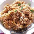 なぎさ▽▲'s cooksnap of when they made 簡単！焼き鳥のタレ de 余り物炒飯.