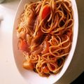 ★おかたま's cooksnap of when they made 残りカレーで作るカレーパスタ♡.
