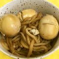 ふとっちょBetty's cooksnap of when they made 卵とこんにゃくの甘辛煮.