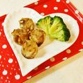 あやちん０８１６'s cooksnap of when they made トースターでソース竜田焼売.