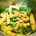 ピンキーsaya's cooksnap of when they made 京風♪お揚げさんと水菜のおひたし♪.