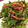 maijiro's cooksnap of when they made あっという間！オシャレ〜な春菊のサラダ.