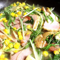 たまりろ's cooksnap of when they made 簡単♪水菜もりもり食べれちゃう炒め.