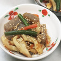 なーなちゃん's cooksnap of when they made ＊ちくわと人参とこんにゃくできんぴら風＊.