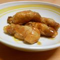 ぽよぽよぽよっちょ's cooksnap of when they made エリンギと人参の豚肉巻き・トンテキソース.