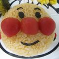 まみまみまめこ's cooksnap of when they made 1歳の誕生日アンパンマンプレート.
