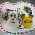 まみまみまめこ's cooksnap of when they made 【誕生日】わんわん＆うーたんプレート.