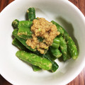 REALmei's cooksnap of when they made 白だしで簡単☆いんげんのゴマ和え.