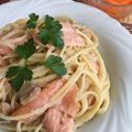 クックYS50's cooksnap of when they made 一人ランチに生クリーム不要クリームパスタ.