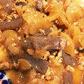 Sat2513's cooksnap of when they made 大根とこんにゃくとひき肉の炒め物.