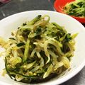 クックWQEP9O☆'s cooksnap of when they made 簡単❗美味しい❗キュウリとモヤシのナムル.