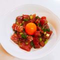 あんなっぴー's cooksnap of when they made おつまみや丼にオススメ！マグロのユッケ.