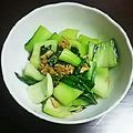 クックHA68TE☆'s cooksnap of when they made チンゲンサイとツナのごま油炒め〜ポン酢〜.