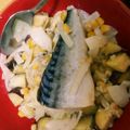 （＊あωや＊）'s cooksnap of when they made ヘルシー♪✳︎塩さば✳︎豆乳クリーム煮.