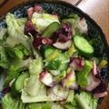 佐瀬里子's cooksnap of when they made 梅酢タコのサラダ.