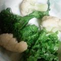 ちぃママ☆ミ's cooksnap of when they made わさび菜のガーリックサラダ♪.