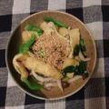 frau0904's cooksnap of when they made 【簡単糖質制限】小松菜しめじのわさび和え.