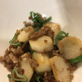 青沙◉'s cooksnap of when they made 豚ひき肉と里芋の旨炒め.