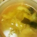 お料理始め隊's cooksnap of when they made キャベツの味噌汁.