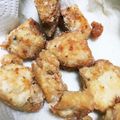 やまみQ's cooksnap of when they made 塩レモンで☆さっぱり鶏むね肉の唐揚.