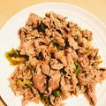 HACHI○'s cooksnap of when they made レモンでさっぱり！旨ピーマン牛炒め.