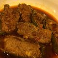 tocomama7's cooksnap of when they made 失敗なし！ピーマンの肉詰めケチャップ煮.