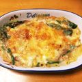 ❁Abake❁'s cooksnap of when they made 熱々♡簡単ほうれん草ウインナーグラタン.