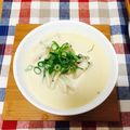 bacha3's cooksnap of when they made レンジで簡単♪豆腐としめじの豆乳鍋仕立て.
