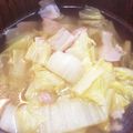 クックmii75's cooksnap of when they made 早くて簡単！白菜とベーコンの中華スープ.