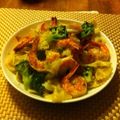 妻の下僕's cooksnap of when they made 海老とブロッコリーの炒め物.