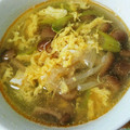 agak's cooksnap of when they made ネギとたまごの中華風スープ.