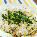 もえちゃんはは's cooksnap of when they made ごぼうとじゃこのバター炒飯.