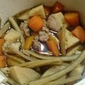 野方河童's cooksnap of when they made 里芋とゴボウの煮物.