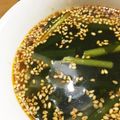 なゆ0912's cooksnap of when they made ❁創味シャンタンでピリ辛スープ❁.