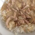 Mizuho1990's cooksnap of when they made チューリッヒ風子牛のクリーム煮.