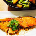 mack♪♪♪'s cooksnap of when they made 【 鮭の照り焼き 】簡単・節約一品♪.