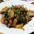 せいん's cooksnap of when they made ＊豚肉と大根＊甜麺醤煮.