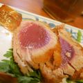 rakuen's cooksnap of when they made マグロのレアカツ.