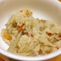 大食いちか's cooksnap of when they made 鶏肉ナシ☆でも大満足の炊き込みご飯.