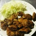 モコ119's cooksnap of when they made 鹿肉!　柔らか塩麹揚げ！.