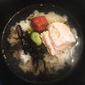 かなこっち's cooksnap of when they made 再現☆永谷園のわさび茶漬け？！.