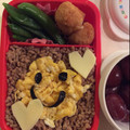 ナチュリラ's cooksnap of when they made 炒り卵とそぼろ弁当.