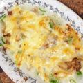女帝蜂蜜✨料理研究所's cooksnap of when they made 白だしで♪おもちの和風おろしグラタン.