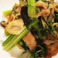 chankotsu's cooksnap of when they made 小松菜と豚バラのオイマヨ炒め.