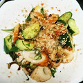 ♡キイロイトリ♡'s cooksnap of when they made きゅうりとチクワの梅昆布おかか和え.