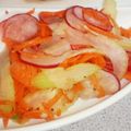 xiahmana's cooksnap of when they made 昆布茶で味わい深い！セロリと人参のサラダ.