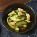 nocochi's cooksnap of when they made いかと胡瓜の中華風和え.