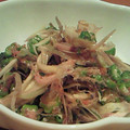 めいぷるるーん's cooksnap of when they made ★ｵｸﾗと茗荷の梅おかか和え★.