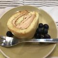 singingmayuming's cooksnap of when they made コーヒークリームdeロールケーキ.